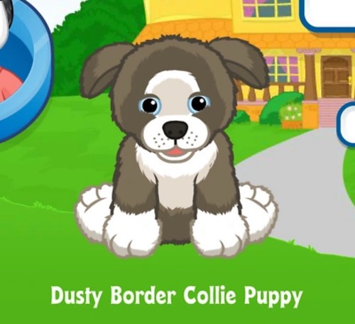 Webkinz classic dusty - webkinz, border