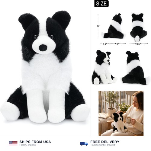 Border collie stuffed - collie,