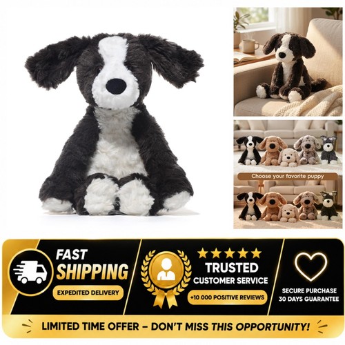 Douglas border collie plush - border,