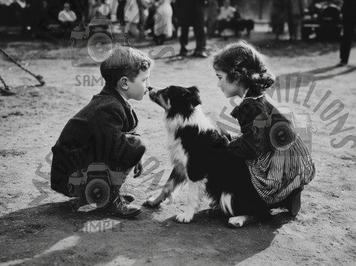Vintage photo young boy - young, &