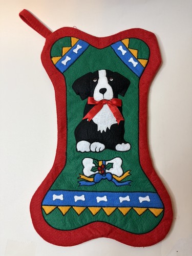Art chine felt dog - felt,
