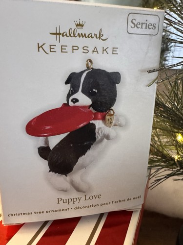 Hallmark ornament 2012 puppy - hallmark,