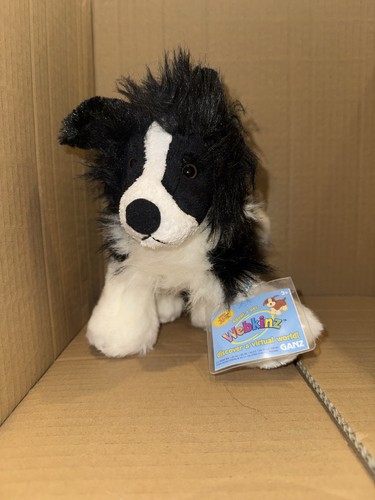 Webkinz border collie rare - border,