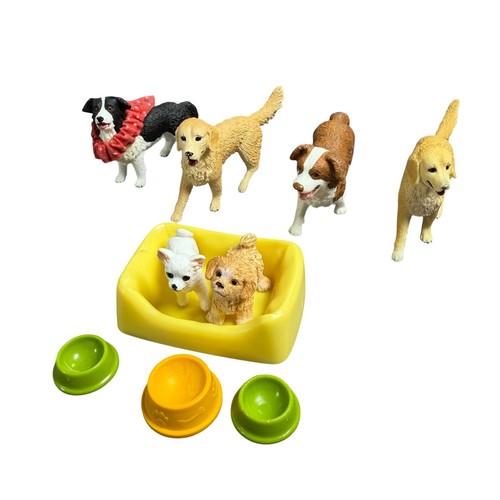 Schleich dog figurine - dog, lot
