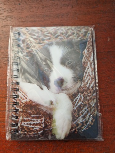 Border collie puppy notebook - puppy,