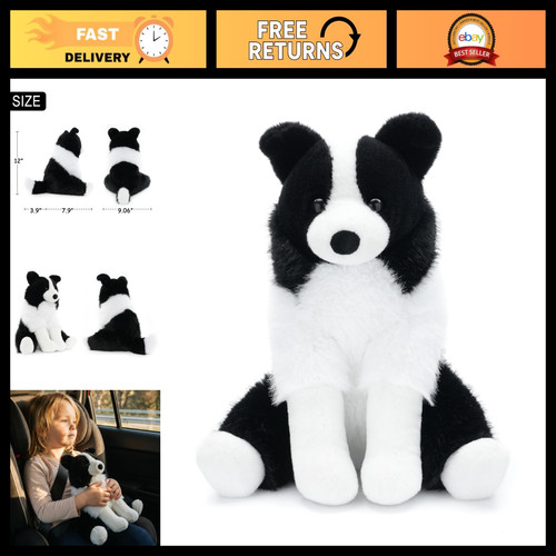 Border collie plush - toy, soft