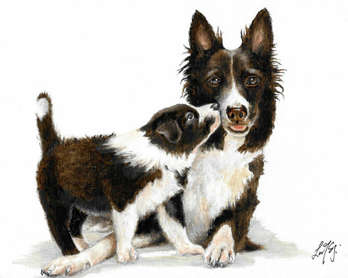 Original oil portrait - ✤,