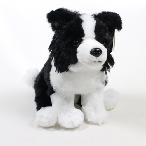 Border collie plush soft - border,