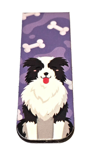 Border collie puppy magnetic - border,